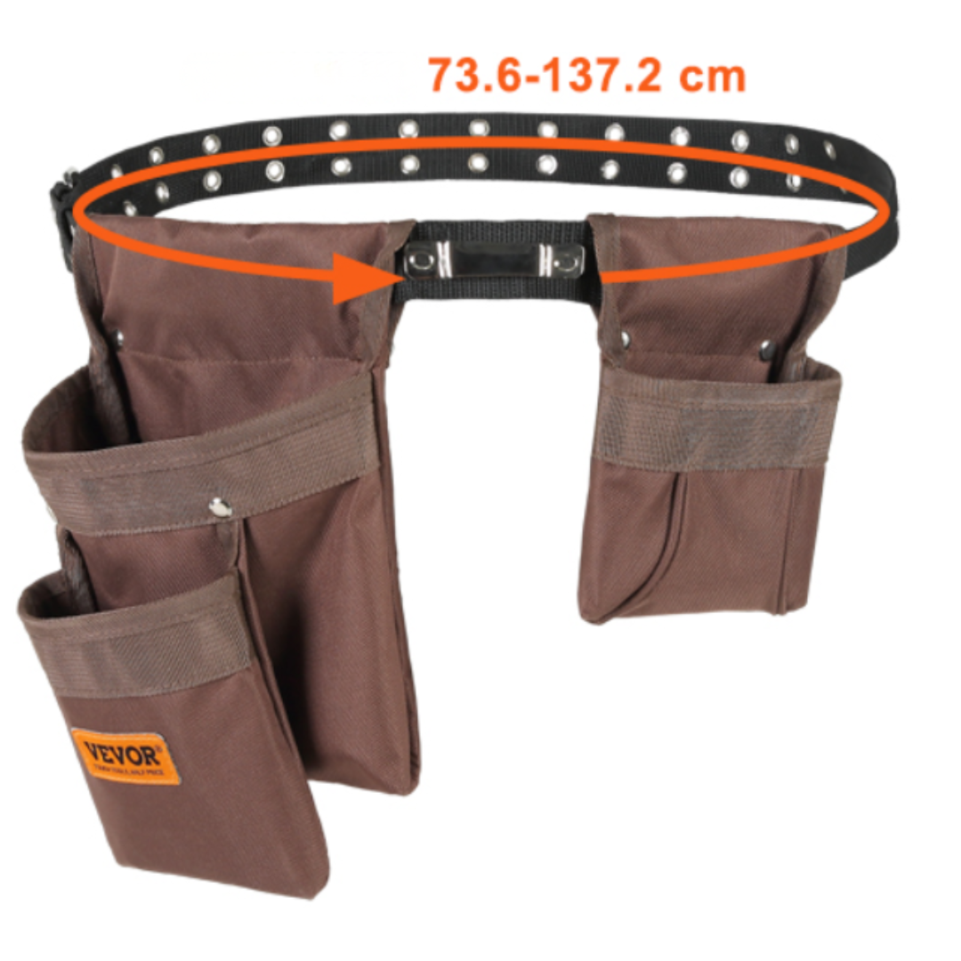 Jardioui Ceinture à Outils Compacte & Résistante (Outils non inclus)