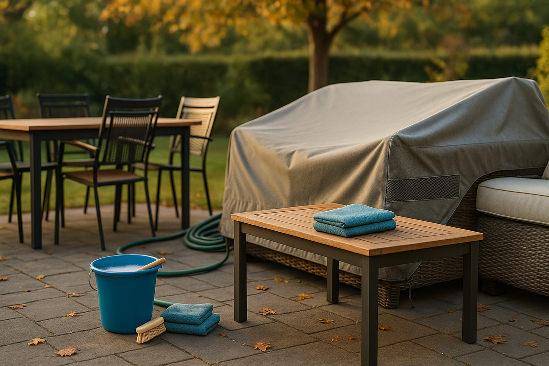 Protéger son salon de jardin avant l’automne : la méthode 20-minutes