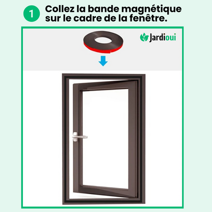 Moustiquaire Magnétique sur Mesure