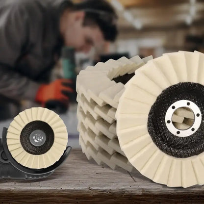 Disque de polissage en feutre précis