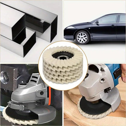 Disque de polissage en feutre précis