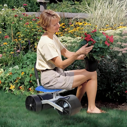 Tabouret Roulant de Jardinage Ergonomique Ultra-confortable