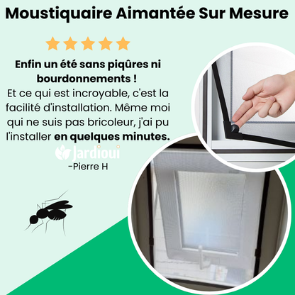 Moustiquaire Magnétique sur Mesure