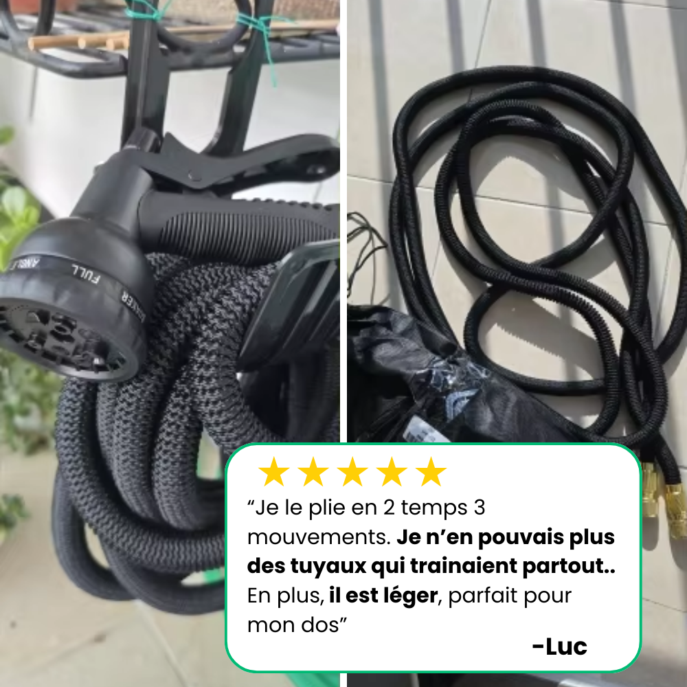 Tuyau d'Arrosage Extensible Premium