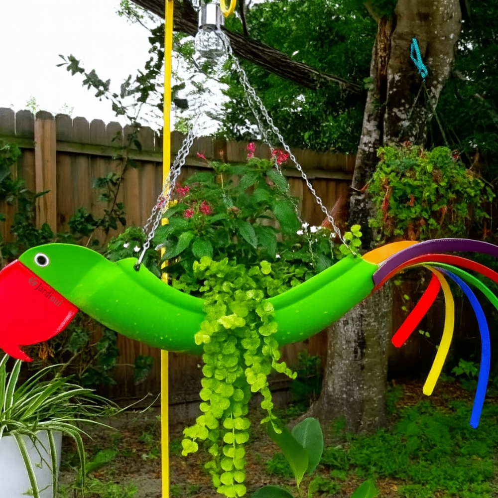 Pot de Fleurs Suspendu Animaux Artistiques