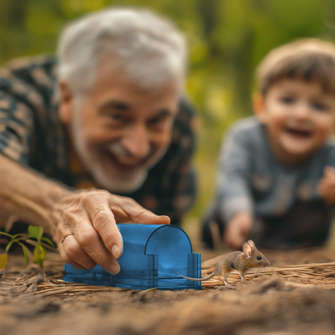 Piège à Souris Sans Cruauté Réutilisable (2PCS)
