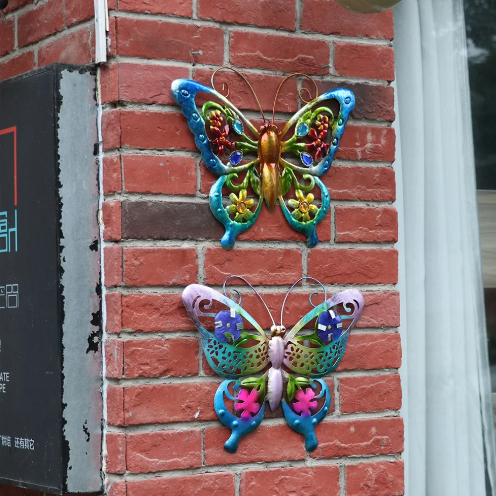 Papillon Mural Décoratif de Jardin