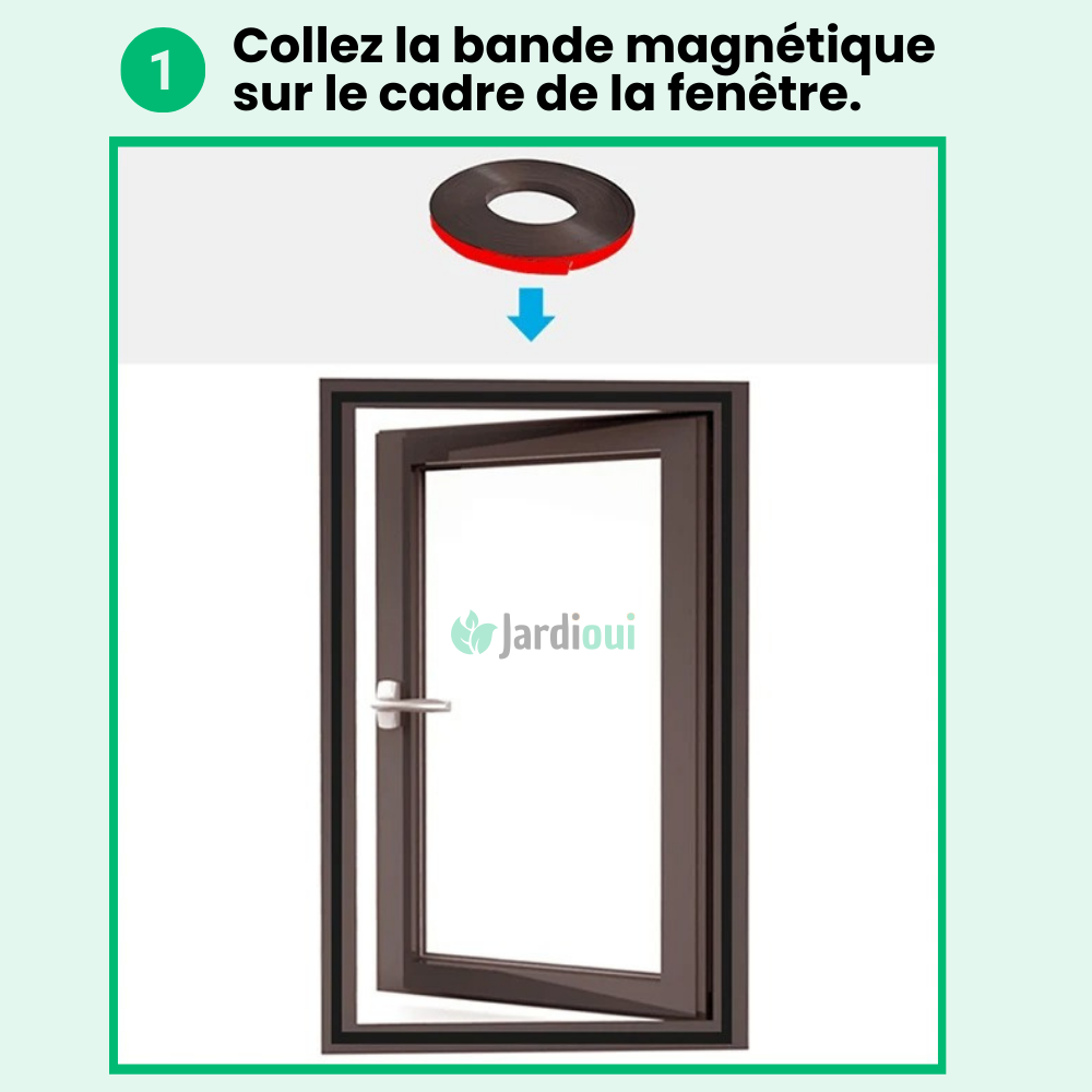 Moustiquaire Magnétique sur Mesure