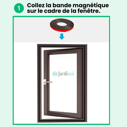 Moustiquaire Magnétique sur Mesure