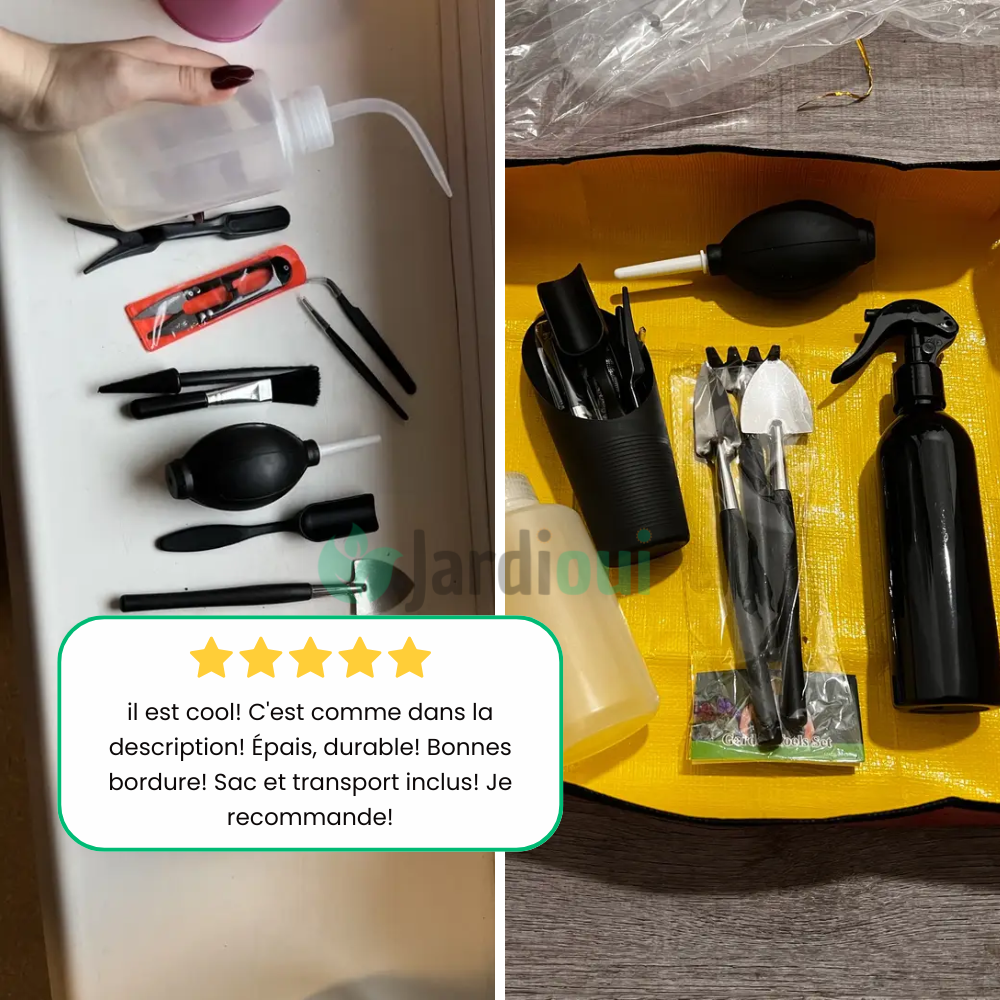 Lot de 21 Mini Outils de Jardinage