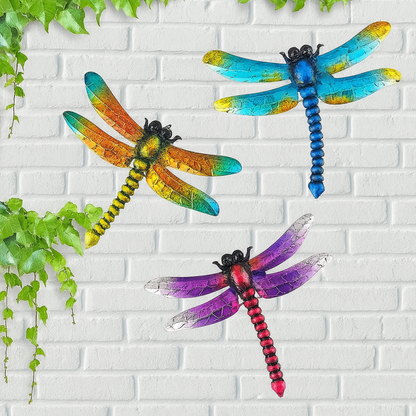 Libellule Murale Décorative de Jardin