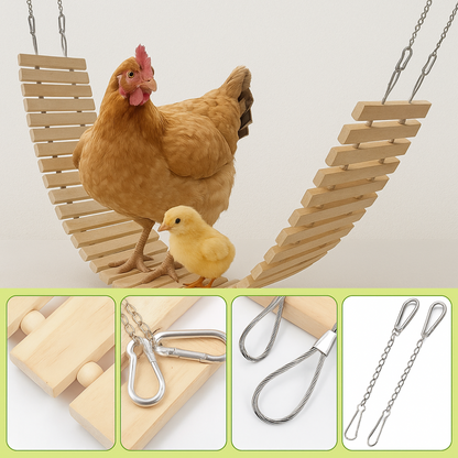 Balançoire Suspendue pour Poulailler