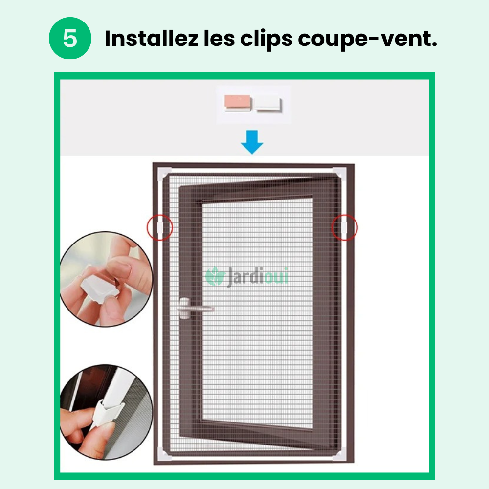 Moustiquaire Magnétique sur Mesure