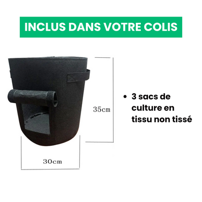 Sac de Culture de Pommes de Terre Croissance