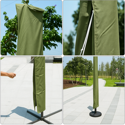Housse de Protection pour Parasol Déporté Anti-Poussière