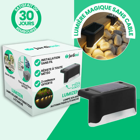 Lampe Solaire Automatique et Étanche  | LumiZen