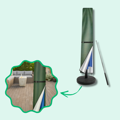 Housse Protectrice Intégrale Anti-UV pour Parasol