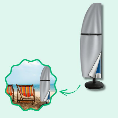 Housse Protectrice Intégrale Anti-UV pour Parasol