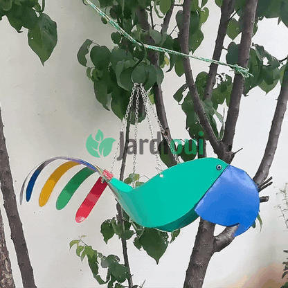 Pot de Fleurs Suspendu Animaux Artistiques