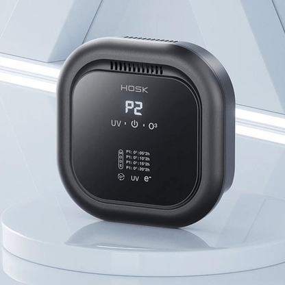 Jardioui 2 Purificateurs (34.90 €/ pcs) / Noir Purificateur d'Air Multifonction 4 en 1 Ultra-Efficace