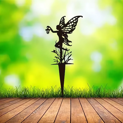 Jardioui Décoration de Jardin Fééerique en Métal