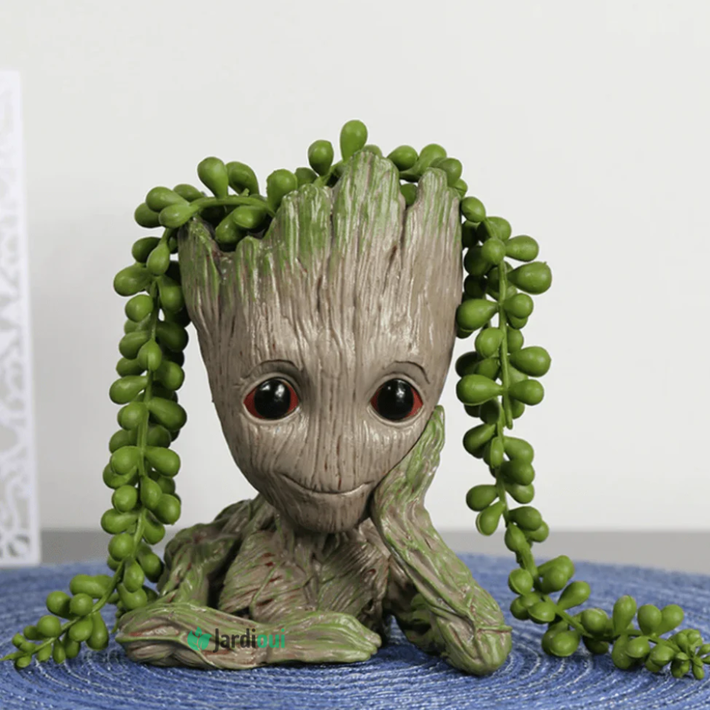 Jardioui Détendu Pot de Plantes Fantaisiste "Gardien de la Forêt"