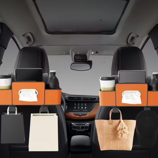 Jardioui Orange Organisateur Auto Suspendu Pratique