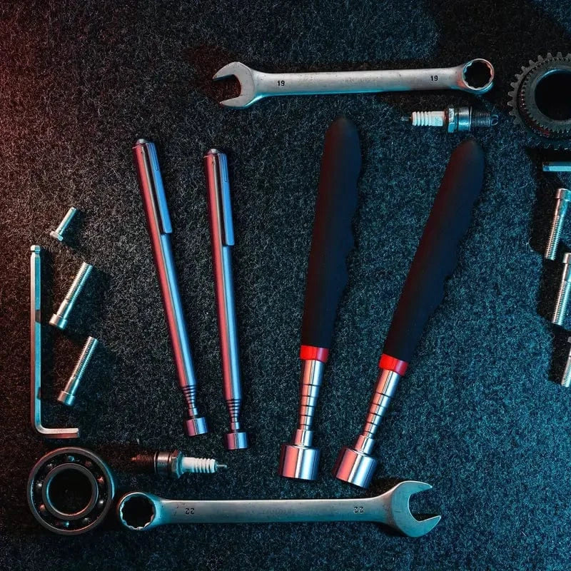 Jardioui Outil de Ramassage Télescopique Magnétique Multifonction