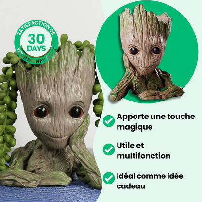 Jardioui Pot de Plantes Fantaisiste "Gardien de la Forêt"