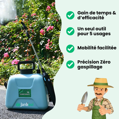 Jardioui 0 Pulvérisateur de Jardin Électrique Confort