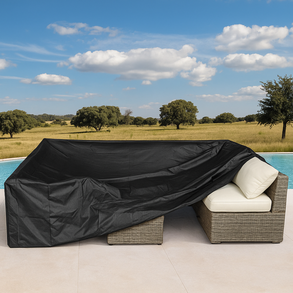 Jardioui S (70x70x70cm) Housse Salon de Jardin Imperméable en L