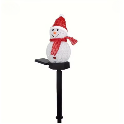 Bonhomme de Neige Lumineux Solaire