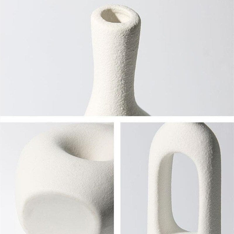 frJardioui Vase Nordique Minimaliste en Céramique
