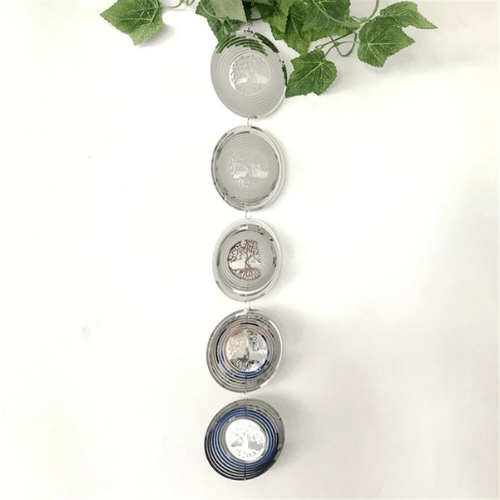 Jardioui Carillon rotatif coloré d'extérieur