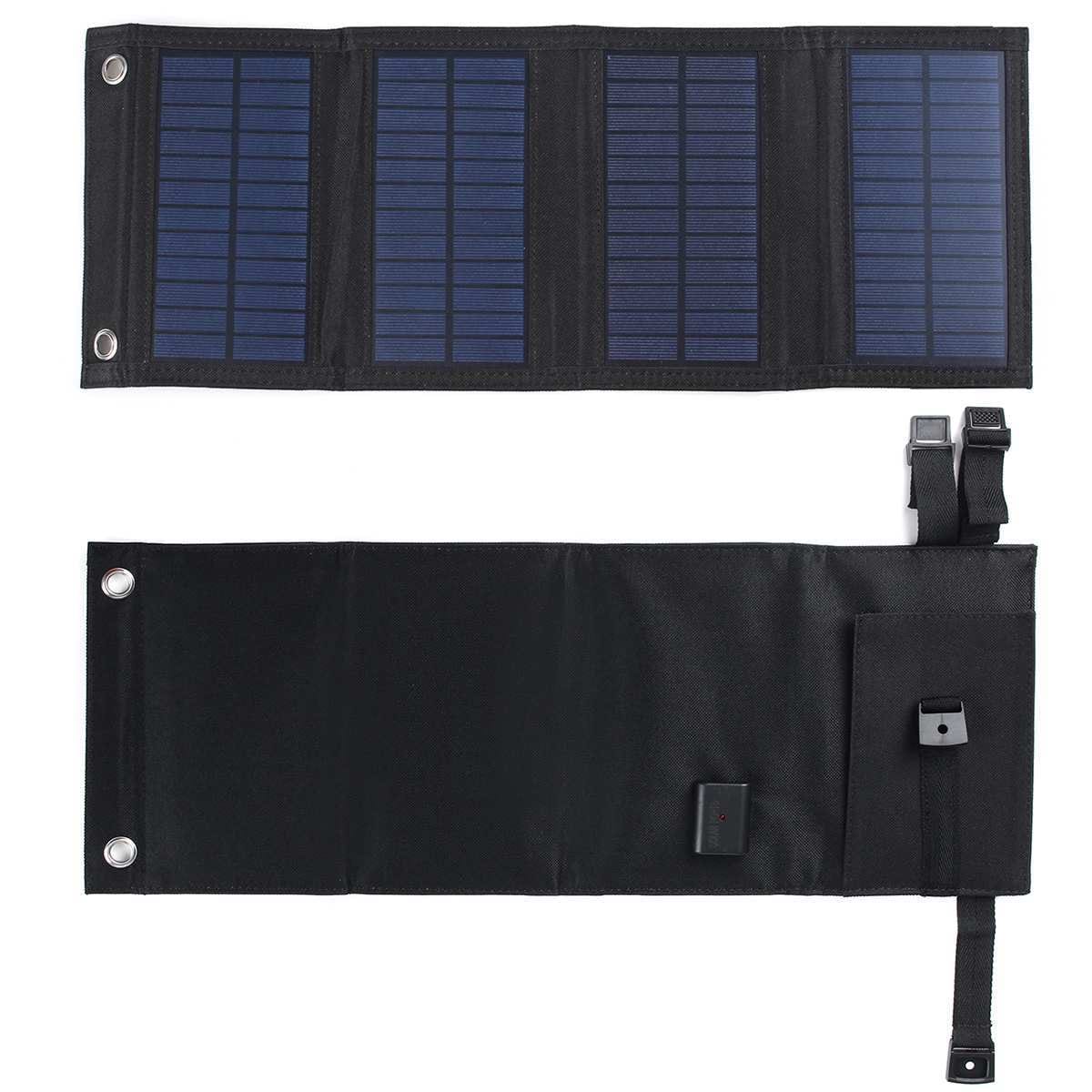 Jardioui SunFold - Panneau solaire Pliable Ultra-portable